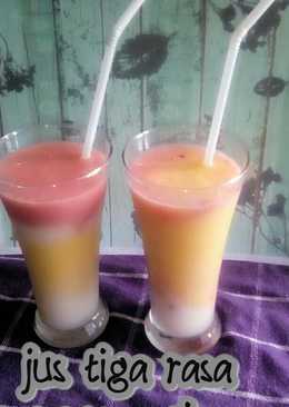 Jus tiga rasa(mangga,terong belanda dan sirsak)