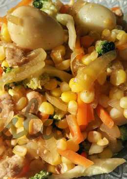 Tumis Jagung Manis Ayam