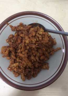 Jamur crispy asam manis pedas