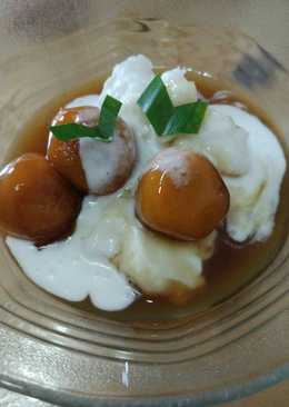 Bubur sumsum candil ubi jalar