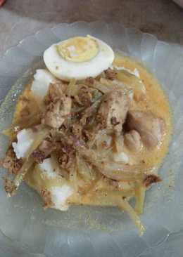 Lontong sayur super simple