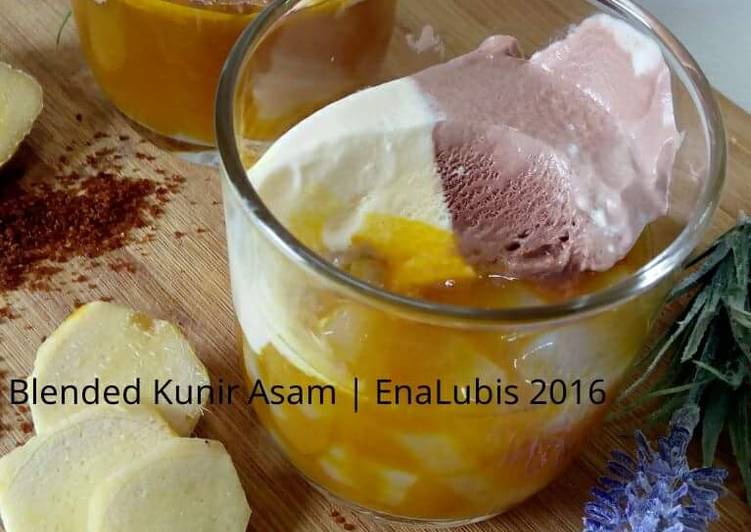 gambar untuk resep Blended Kunyit Asam