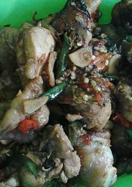Ayam Gongso lombok ijo irittttt tapi sedep