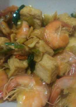 Udang Tahu Pedas Manis