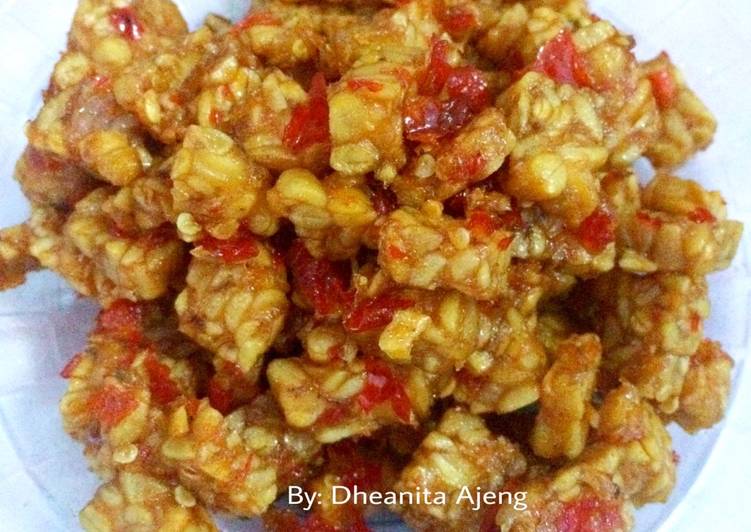  Resep Orek Tempe Pedas oleh dheanita ajeng mulanti Cookpad