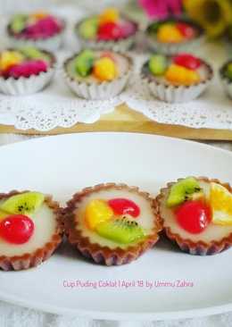 Cup Puding Coklat