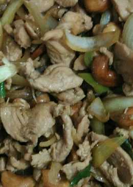 Ayam teriyaki kacang mede