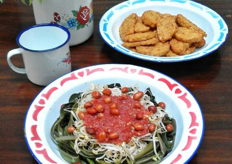 resep lengkap untuk Plecing Kangkung