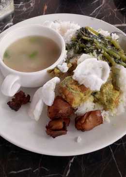 Sayur bobor bayam manisah