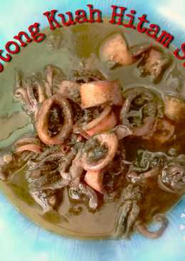 Cumi Sotong Kuah Hitam Sulawesi