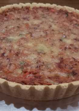 Pie carrot beef