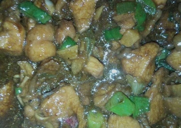 Chiken teriyaki ala hokben
