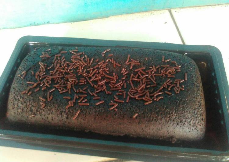 resep makanan Brownies kukus Lembut (No Mixer)