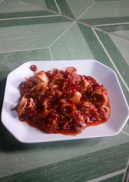 Cumi sambal merah