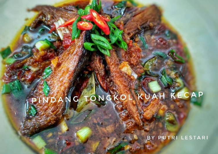 cara membuat Pindang Tongkol Kuah Kecap