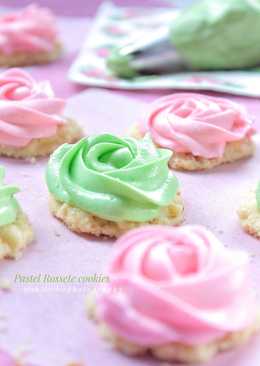 Pastel (Rose) cookies