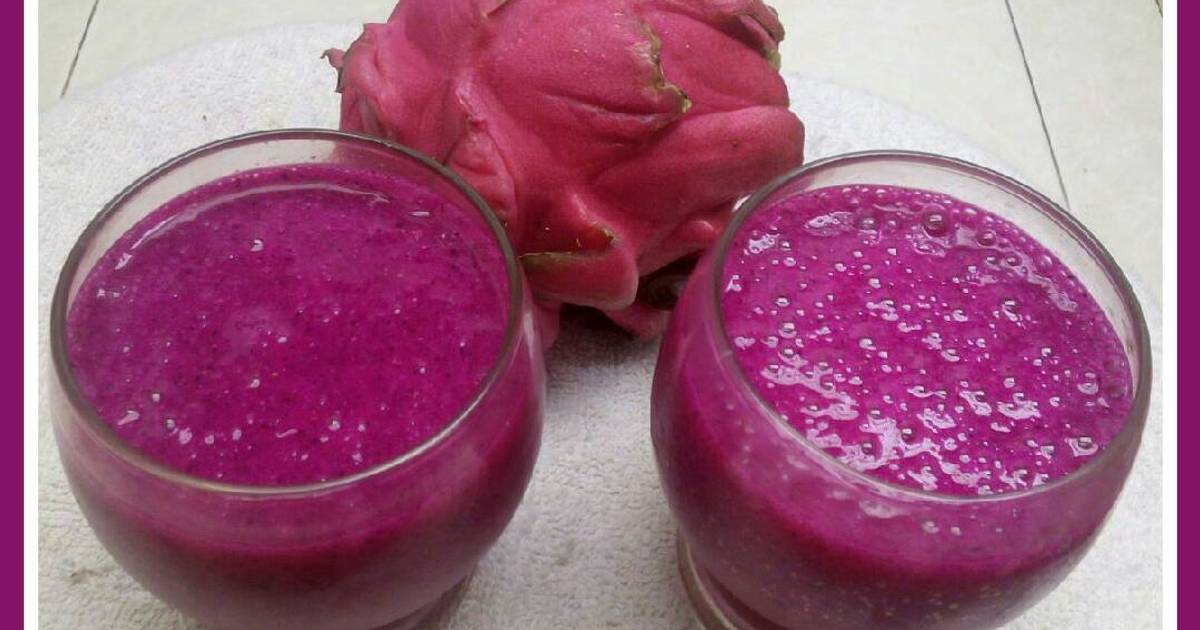 Resep JUS BUAH NAGA