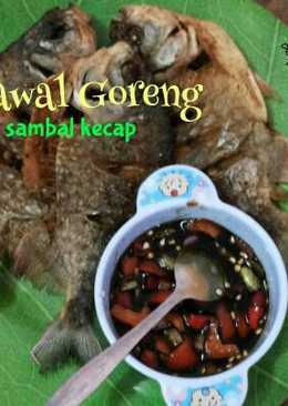 Bawal goreng sambal kecap