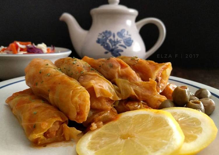 resep makanan Malfouf / Sarma