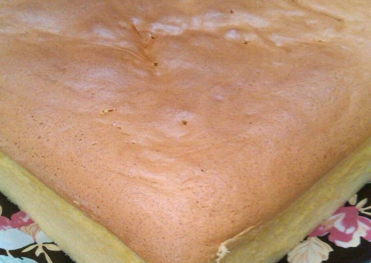 Resep Japanese cotton cheese cake (no cream cheese) #beranibaking -
Ariek Utomo