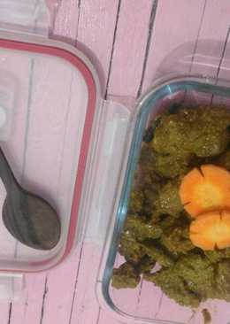 Rendang daging kambing