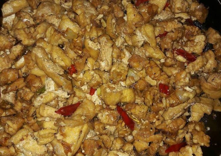 resep Oseng Tempe Tahu Nikmat