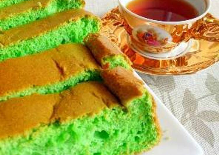 resep masakan Pandan chiffon cake