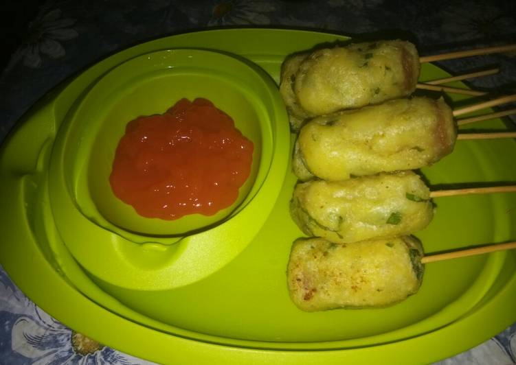 Sempol kentang isi sosis recipe main photo