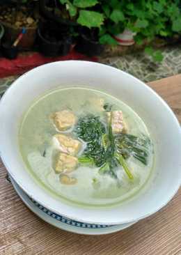 Bobor Bayam Tempe