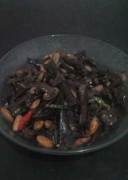 TUMIS JAMUR KUPING KACANG MERAH ala Anak Kosan