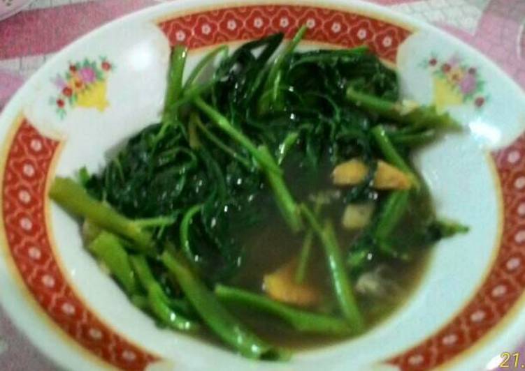 resep makanan Ca kangkung (sederhana)