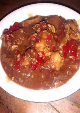 Kikil Tahu kecap Pedas manis Mudah cepat
