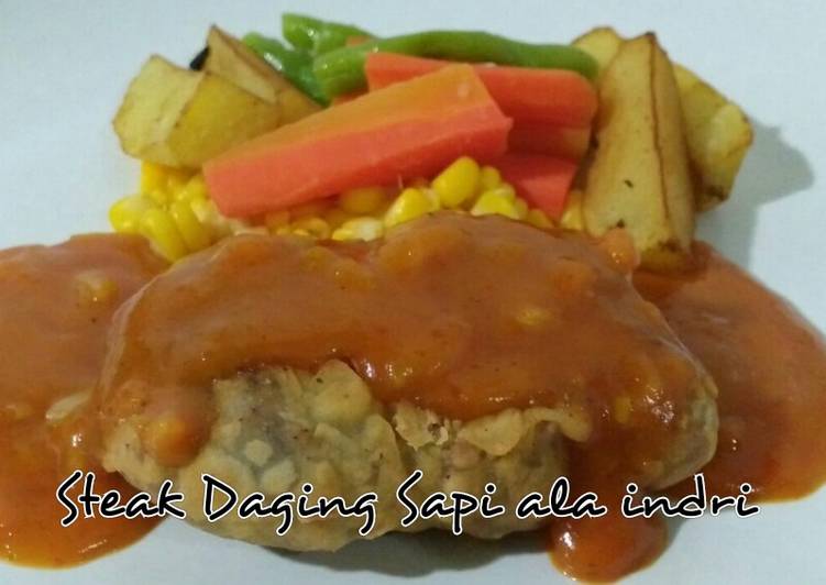 resep masakan Steak Daging Sapi crispy