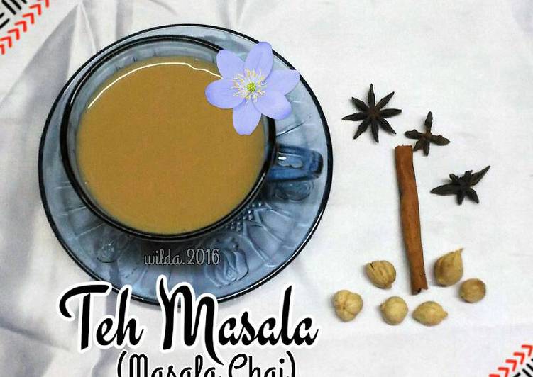 bahan dan cara membuat Teh Masala (Masala Chai)