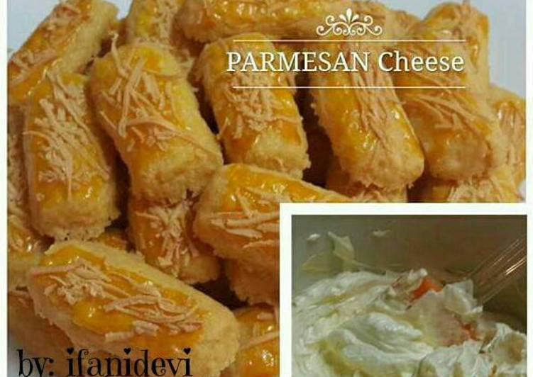 bahan dan cara membuat ??Kastengels Parmesan??