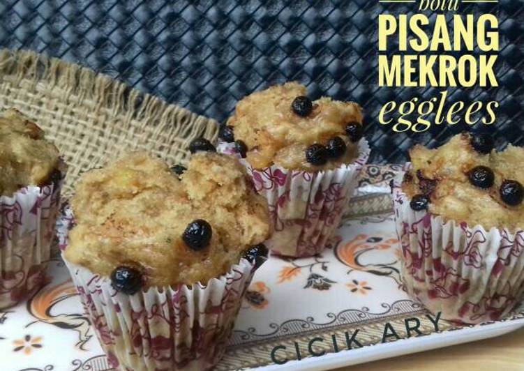 Resep Bolkus pisang eggless Dari Cicik Ary