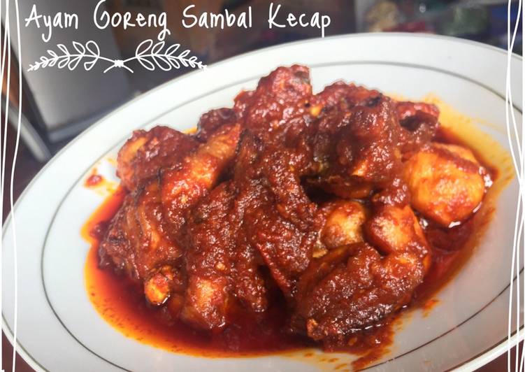 Resep Ayam Goreng Sambal Lado Kecap Kiriman dari Yurda Marvita