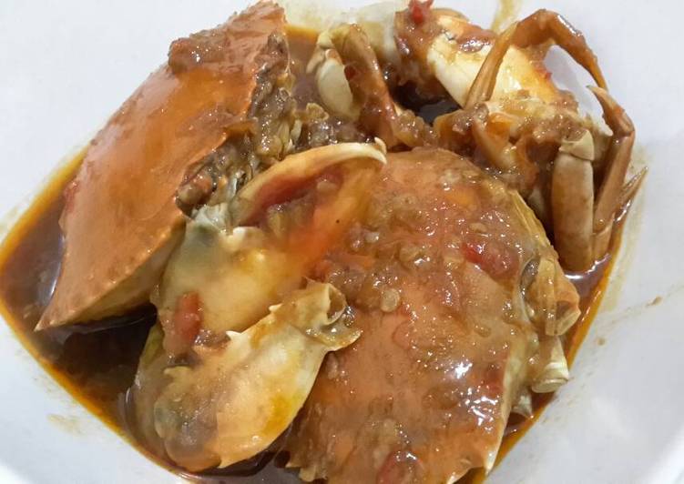 resep Kepiting asam manis pedas