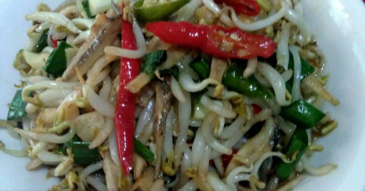 130 resep cah tauge ikan teri enak dan sederhana Cookpad