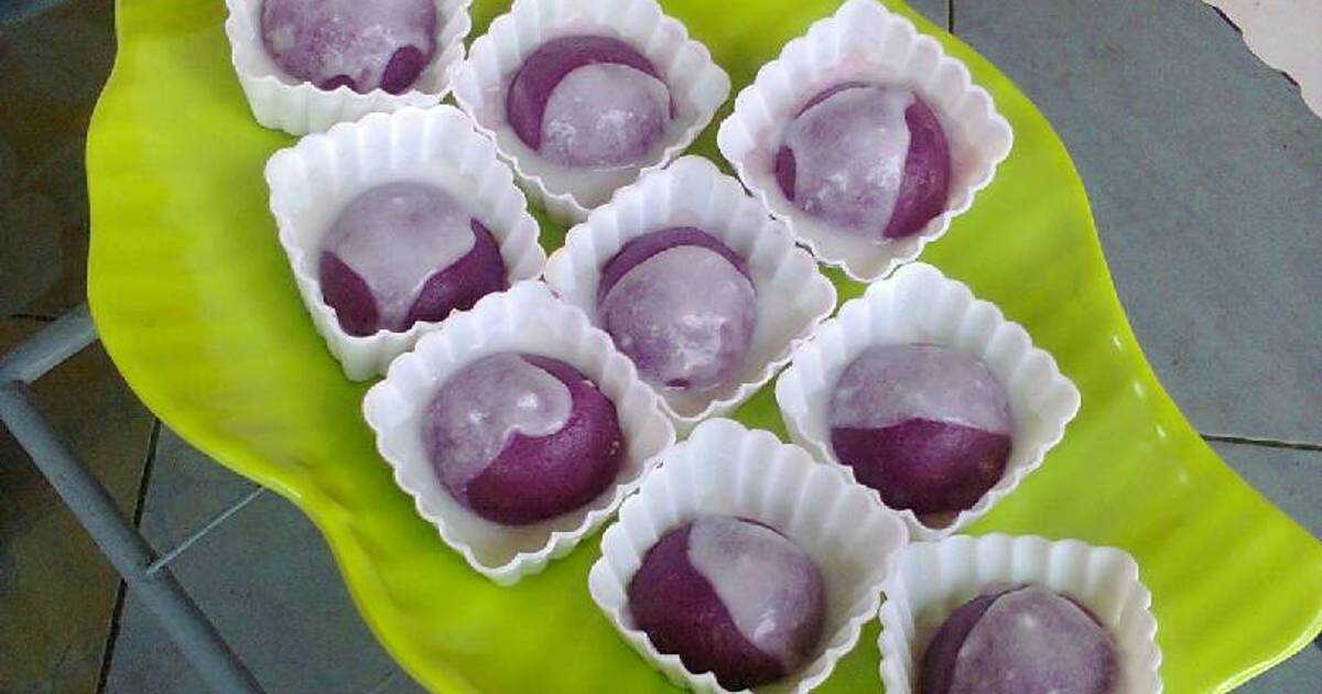 Resep Mendut Ungu Praktis Resep Mendut Ungu Praktis