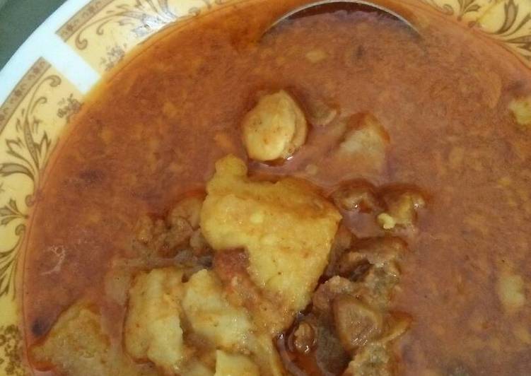 gambar untuk cara membuat Gulai / gule kambing