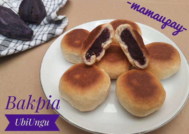 resep lengkap untuk Bakpia isi Ubi Ungu