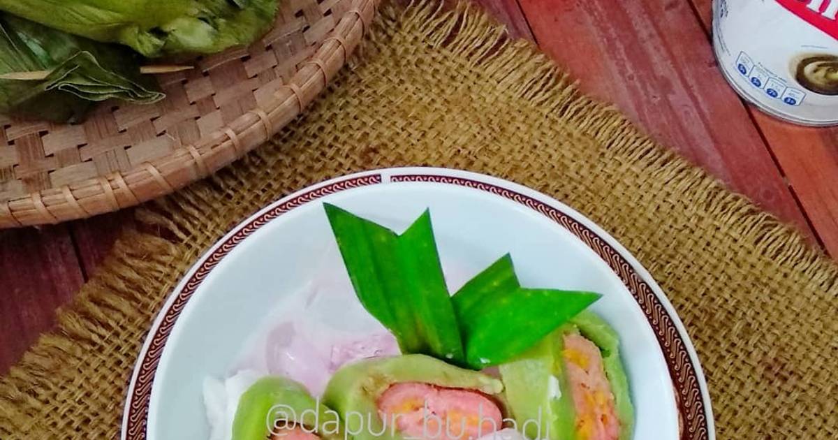 539 resep  es  pisang ijo khas makassar enak dan sederhana 