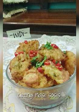 Cireng nasi sosis hot and spicy