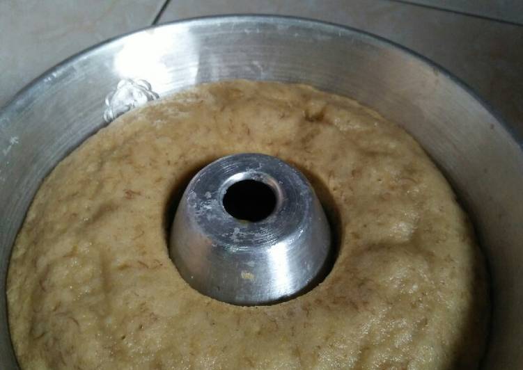 gambar untuk resep Bolu pisang kukus no mixer