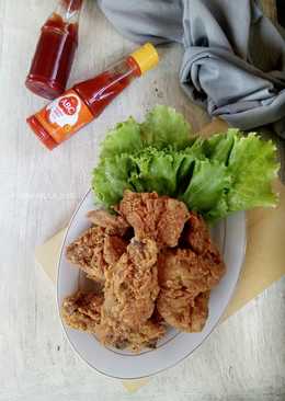 Ayam goreng tepung.. crispy.. enak