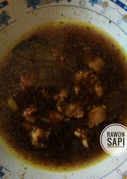 Rawon sapi khas jawa Timur