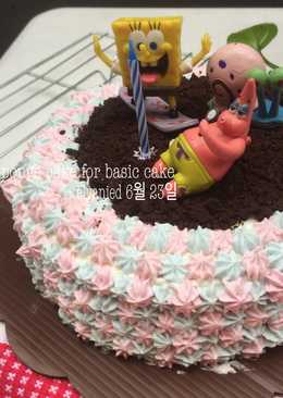 Vanilla Sponge cake for bday cake - basic cake