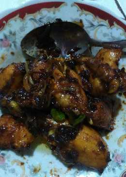 Ayam kecap saus tiram