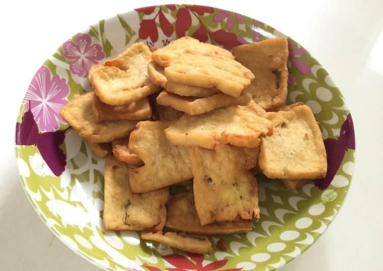 resep masakan Tahu goreng garing